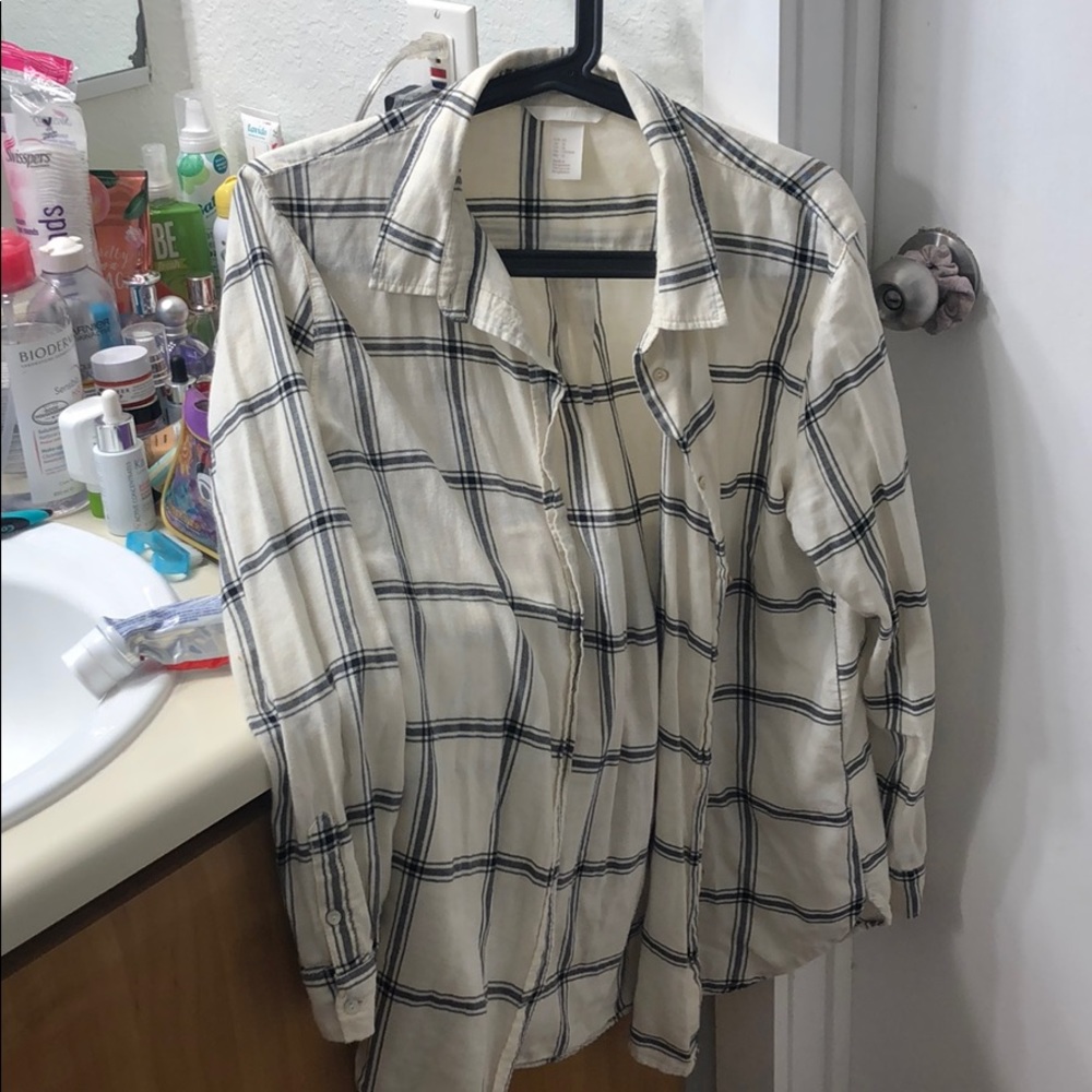 Plaid h&m shirt